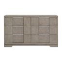 The appearance of Argo 6-Drawer Dresser In Grey designed by Picket House in the modern / contemporary interior design. This grey piece of furniture was selected by 1StopBedrooms from Argo Collection to add a touch of cosiness and style into your home. Sku: B-9770-3-DR. Material: Oak.