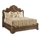 The appearance of Aria King Panel Bed In Aria Brown and Metal designed by Maitland-Smith in the modern / contemporary interior design. This aria brown/metal piece of furniture was selected by 1StopBedrooms from Maitland Smith Collection to add a touch of cosiness and style into your home. Sku: 88-0111. Bed Type: Panel Bed. Bed Size: King. Material: Mahogany.