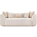 The appearance of Ariana Sofa In Gold Beige designed by Michael Amini in the transitional interior design. This gold beige piece of furniture was selected by 1StopBedrooms from Ariana Collection to add a touch of cosiness and style into your home. Sku: LFR-ARNA815-BGE-806. Material: Wood.