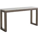 The appearance of Ariana Vernay Console In Platinum designed by Lexington in the modern / contemporary interior design. This platinum piece of furniture was selected by 1StopBedrooms from Ariana Collection to add a touch of cosiness and style into your home. Sku: 732-966. Material: Marble.