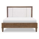 The appearance of Artisan's Place Complete Queen Upholstered Bed In Vintage Pine and Ironwood designed by Legacy Classic in the modern / contemporary interior design. This vintage pine and ironwood piece of furniture was selected by 1StopBedrooms from Artisan's Place Collection to add a touch of cosiness and style into your home. Sku: 3270-4205;3270-4215;3270-4901. Bed Size: Queen. Material: Pine Veneer. Bed Type: Upholstered Bed.
