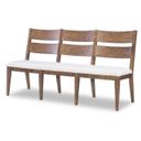 The appearance of Artisan's Place Dining Bench In Vintage Pine and Ironwood designed by Legacy Classic in the modern / contemporary interior design. This vintage pine and ironwood piece of furniture was selected by 1StopBedrooms from Artisan's Place Collection to add a touch of cosiness and style into your home. Sku: 3270-740. Material: Pine Veneer.