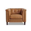 The appearance of Arvo Leather Chair In Cognac designed by Hydeline in the modern / contemporary interior design. This cognac piece of furniture was selected by 1StopBedrooms from Arvo Collection to add a touch of cosiness and style into your home. Sku: 67268-10V02-LS2523. Material: Leather.