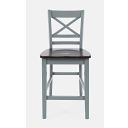The appearance of Asbury Park Solid Acacia Farmhouse X Back Stool Set of 2 In Grey designed by Jofran in the modern / contemporary interior design. This grey piece of furniture was selected by 1StopBedrooms from Asbury Park Collection to add a touch of cosiness and style into your home. Sku: 1816-BS395KD. Material: Acacia.