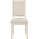 The appearance of Asher Beige And White Side Chair Set Of 2 designed by Homelegance in the transitional interior design. This white and brown piece of furniture was selected by 1StopBedrooms from Asher Collection to add a touch of cosiness and style into your home. Sku: 5800WHS. Material: Textured.