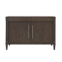 The appearance of Asher Park 2 Door Server with Storage Drawer In Brown designed by Pulaski in the traditional interior design. This brown piece of furniture was selected by 1StopBedrooms from Asher Park Collection to add a touch of cosiness and style into your home. Sku: P393306. Material: Wood Veneer.