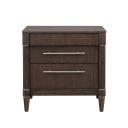 The appearance of Asher Park 3 Drawer Nightstand In Brown designed by Pulaski in the traditional interior design. This brown piece of furniture was selected by 1StopBedrooms from Asher Park Collection to add a touch of cosiness and style into your home. Sku: P393140. Material: Wood Veneer.