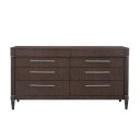 The appearance of Asher Park 8 Drawer Dresser In Brown designed by Pulaski in the traditional interior design. This brown piece of furniture was selected by 1StopBedrooms from Asher Park Collection to add a touch of cosiness and style into your home. Sku: P393100. Material: Wood Veneer.