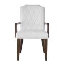 The appearance of Asher Park Upholstered Arm Chair In Brown designed by Pulaski in the traditional interior design. This brown piece of furniture was selected by 1StopBedrooms from Asher Park Collection to add a touch of cosiness and style into your home. Sku: P393271. Material: Rubberwood.