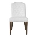 The appearance of Asher Park Upholstered Side Chair In Brown designed by Pulaski in the traditional interior design. This brown piece of furniture was selected by 1StopBedrooms from Asher Park Collection to add a touch of cosiness and style into your home. Sku: P393270. Material: Rubberwood.