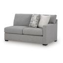 Ashford Isle Right-Arm Facing Sofa In Pewter