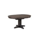 The appearance of Ashford Round Pedestal Dining Table In Black and Rustic Walnut designed by ECI in the rustic / southwestern interior design. This walnut and black piece of furniture was selected by 1StopBedrooms from Ashford Collection to add a touch of cosiness and style into your home. Sku: 1859-23-RT;1859-23-RB. Table Top Shape: Oval. Size: 42". Material: Hardwood.