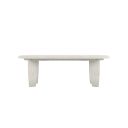 The appearance of Ashlar Oval Dining Table In Bisque designed by A.R.T. in the modern / contemporary interior design. This bisque piece of furniture was selected by 1StopBedrooms from Ashlar Collection to add a touch of cosiness and style into your home. Sku: 333222-2250. Table Top Shape: Oval. Material: Parawood. Size: 45" x 120".