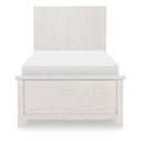 The appearance of Ashton Complete Twin Bookcase Bed In Bleached Linen designed by Legacy Classic in the transitional interior design. This bleached linen piece of furniture  was selected by 1StopBedrooms from Ashton Collection to add a touch of cosiness and style into your home. Sku: 3860-4203;3860-4113;3860-4900. Bed Type: Bookcase Bed. Bed Size: Twin. Material: Solid Rubberwood.