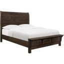 The appearance of Ashton Hills Queen Bed In Ash Brown designed by Emerald Home Furnishings in the modern / contemporary interior design. This brown piece of furniture was selected by 1StopBedrooms from Ashton Hills Collection to add a touch of cosiness and style into your home. Sku: B372-10HB;B372-10FB;B372-10R. Bed Type: Panel Bed. Bed Size: Queen. Material: Rubberwood.