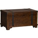 The appearance of Aspen Skies Storage Trunk designed by Liberty in the traditional interior design. This dark brown piece of furniture was selected by 1StopBedrooms from Aspen Skies Collection to add a touch of cosiness and style into your home. Sku: 316-OT1010. Material: Wood.