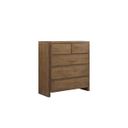 The appearance of Aspen Springs 5 Drawer Chest in Weathered Plank designed by FD Home in the transitional interior design. This weathered plank piece of furniture was selected by 1StopBedrooms from Aspen Springs Collection to add a touch of cosiness and style into your home. Sku: 7559-11. Material: Poplar Solid.