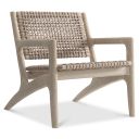 The appearance of Atlas Outdoor Chair In Brown designed by Bernhardt in the modern / contemporary interior design. This brown piece of furniture was selected by 1StopBedrooms from Atlas Collection to add a touch of cosiness and style into your home. Sku: O4703O. Material: Teak.