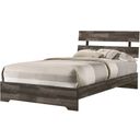 The appearance of Atticus Twin Platform Bed In Gray designed by Crown Mark in the rustic / southwestern interior design. This gray piece of furniture  was selected by 1StopBedrooms from Atticus Collection to add a touch of cosiness and style into your home. Sku: B6980-T-BED. Bed Type: Platform Bed. Bed Size: Twin. Material: MDF.