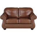 The appearance of Attleboro Leather Loveseat In Brown designed by Homelegance in the traditional interior design. This brown piece of furniture was selected by 1StopBedrooms from Attleboro Collection to add a touch of cosiness and style into your home. Sku: 9270BR-2. Material: Leather.