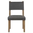 The appearance of Aubrey Side Chair Set of 2 In Brown designed by Steve Silver in the transitional interior design. This brown piece of furniture  was selected by 1StopBedrooms from Aubrey Collection to add a touch of cosiness and style into your home. Sku: ABR500NS. Material: Rubberwood.