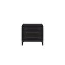 The appearance of Aurora 3 Drawer Nightstand with USB In Peppercorn designed by Bernell in the transitional interior design. This peppercorn piece of furniture  was selected by 1StopBedrooms from Aurora Collection to add a touch of cosiness and style into your home. Sku: 3198-120. Material: Hardwood.