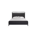 The appearance of Aurora Queen Open Panel Bed In Peppercorn designed by Bernell in the transitional interior design. This peppercorn piece of furniture  was selected by 1StopBedrooms from Aurora Collection to add a touch of cosiness and style into your home. Sku: 3198-105. Bed Type: Panel Bed. Bed Size: Queen. Material: Hardwood.