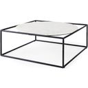 The appearance of Austen Round White Marble Top With Black Metal Frame Coffee Table designed by Mercana in the modern / contemporary interior design. This white and black piece of furniture was selected by 1StopBedrooms from Austen Collection to add a touch of cosiness and style into your home. Sku: 69213. Material: Metal.