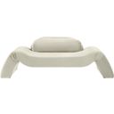 The appearance of Austin Velvet Loveseat In Cream Velvet designed by Meridian in the modern / contemporary interior design. This cream velvet piece of furniture was selected by 1StopBedrooms from Austin Collection to add a touch of cosiness and style into your home. Sku: 44008Cream-L. Material: Velvet.