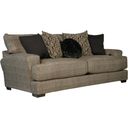 The appearance of Ava Pepper Sofa designed by Jackson in the transitional interior design. This gray piece of furniture  was selected by 1StopBedrooms from Ava Collection to add a touch of cosiness and style into your home. Sku: 449803179648287048. Material: Polyester.