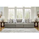 The appearance of Avaliyah Sofa In Ash designed by Signature Design by Ashley in the modern / contemporary interior design. This ash piece of furniture was selected by 1StopBedrooms from Avaliyah Collection to add a touch of cosiness and style into your home. Sku: 5810346;5810364;5810365. Material: Fabric.