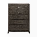 The appearance of Avalon 5 Drawer Chest In Coffee Bean designed by Liberty in the modern / contemporary interior design. This coffee bean piece of furniture was selected by 1StopBedrooms from Avalon Collection to add a touch of cosiness and style into your home. Sku: 805B-BR41. Material: Solid Rubberwood.
