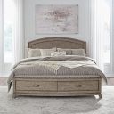The appearance of Avalon Queen Panel Storage Bed In Brown designed by Liberty in the modern / contemporary interior design. This brown piece of furniture was selected by 1StopBedrooms from Avalon Collection to add a touch of cosiness and style into your home. Sku: 805-BR23FS;805-BR23H;805-BR90RSP. Bed Type: Storage Bed. Bed Size: Queen. Material: Rubberwood.