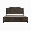 The appearance of Avalon Queen Panel Storage Bed In Coffee Bean designed by Liberty in the modern / contemporary interior design. This coffee bean piece of furniture was selected by 1StopBedrooms from Avalon Collection to add a touch of cosiness and style into your home. Sku: 805B-BR23FS;805B-BR23H;805B-BR90RSP. Bed Type: Storage Bed. Bed Size: Queen. Material: Solid Rubberwood.