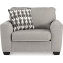 The appearance of Avenal Park Oversized Chair In Flannel designed by Signature Design by Ashley in the modern / contemporary interior design. This flannel piece of furniture was selected by 1StopBedrooms from Avenal Park Collection to add a touch of cosiness and style into your home. Sku: 5080523. Material: Polyester.