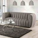 The appearance of Aversa Sofa In Charcoal Gray designed by Furniture of America in the modern / contemporary interior design. This charcoal gray piece of furniture was selected by 1StopBedrooms from Aversa Collection to add a touch of cosiness and style into your home. Sku: FM61002GY-SF. Material: Boucle.