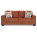 The appearance of Aviemore Queen Sofa Sleeper In Spice designed by Signature Design by Ashley in the transitional interior design. This spice piece of furniture was selected by 1StopBedrooms from Aviemore Collection to add a touch of cosiness and style into your home. Sku: 2430439. Material: Fabric.