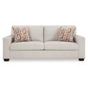 The appearance of Aviemore Queen Sofa Sleeper In Stone designed by Signature Design by Ashley in the modern / contemporary interior design. This stone piece of furniture was selected by 1StopBedrooms from Aviemore Collection to add a touch of cosiness and style into your home. Sku: 2430539. Material: Fabric.