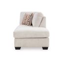 The appearance of Aviemore Right-Arm Facing Corner Chaise In Stone designed by Signature Design by Ashley in the modern / contemporary interior design. This stone piece of furniture was selected by 1StopBedrooms from Aviemore Collection to add a touch of cosiness and style into your home. Sku: 2430517. Material: Fabric.