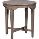 Avignon Round End Table In Anjou
