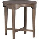 Avignon Round End Table In Louve