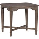 Avignon Square End Table In Louve