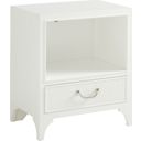 The appearance of Avondale Abbey Springs Night Table In Alabaster designed by Lexington in the traditional interior design. This alabaster piece of furniture was selected by 1StopBedrooms from Avondale Collection to add a touch of cosiness and style into your home. Sku: 415-622. Material: Wood.