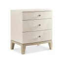 The appearance of Axiom Nightstand - 26" designed by Bernhardt in the transitional interior design. This linear gray/linear white piece of furniture  was selected by 1StopBedrooms from Axiom Collection to add a touch of cosiness and style into your home. Sku: 381228. Material: Poplar.