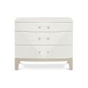 The appearance of Axiom 34 Inch Nightstand In Linear Gray and Linear White designed by Bernhardt in the modern / contemporary interior design. This linear gray/linear white piece of furniture was selected by 1StopBedrooms from Axiom Collection to add a touch of cosiness and style into your home. Sku: 381229. Material: Poplar Solid.