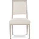 The appearance of Axiom Side Chair designed by Bernhardt in the modern / contemporary interior design. This linear gray piece of furniture was selected by 1StopBedrooms from Axiom Collection to add a touch of cosiness and style into your home. Sku: 381541. Material: Fabric.