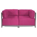 The appearance of Axis 2 Piece Sectional Regency Titanium Frame In Fuchsia designed by Howard Elliott in the modern / contemporary interior design. This fuchsia piece of furniture was selected by 1StopBedrooms from Regency Collection to add a touch of cosiness and style into your home. Sku: K922T-296. Material: Chenille.
