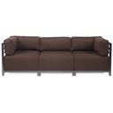 The appearance of Axis 3 Piece Sectional Sterling Titanium Frame In Chocolate designed by Howard Elliott in the modern / contemporary interior design. This chocolate piece of furniture was selected by 1StopBedrooms from Sterling Collection to add a touch of cosiness and style into your home. Sku: K923T-202. Material: Linen.