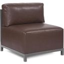 The appearance of Axis Chair Avanti Titanium Frame In Pecan designed by Howard Elliott in the modern / contemporary interior design. This pecan piece of furniture was selected by 1StopBedrooms from Avanti Collection to add a touch of cosiness and style into your home. Sku: K920T-192. Material: Polyurethane.