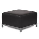 The appearance of Axis Ottoman Avanti Titanium Frame In Black designed by Howard Elliott in the modern / contemporary interior design. This black piece of furniture  was selected by 1StopBedrooms from Avanti Collection to add a touch of cosiness and style into your home. Sku: K902T-194. Material: Polyurethane.